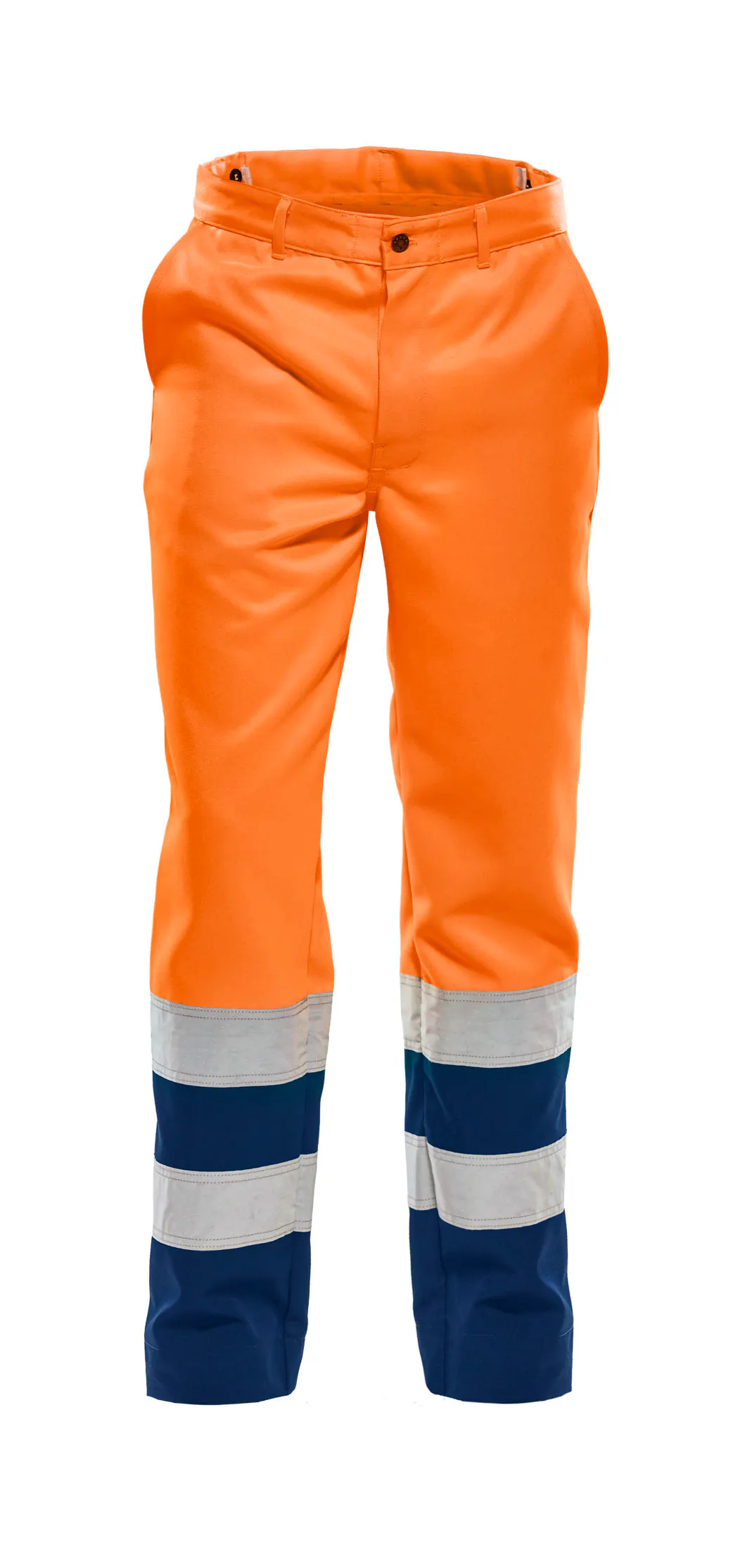 Marineblauw/Fluo Oranje