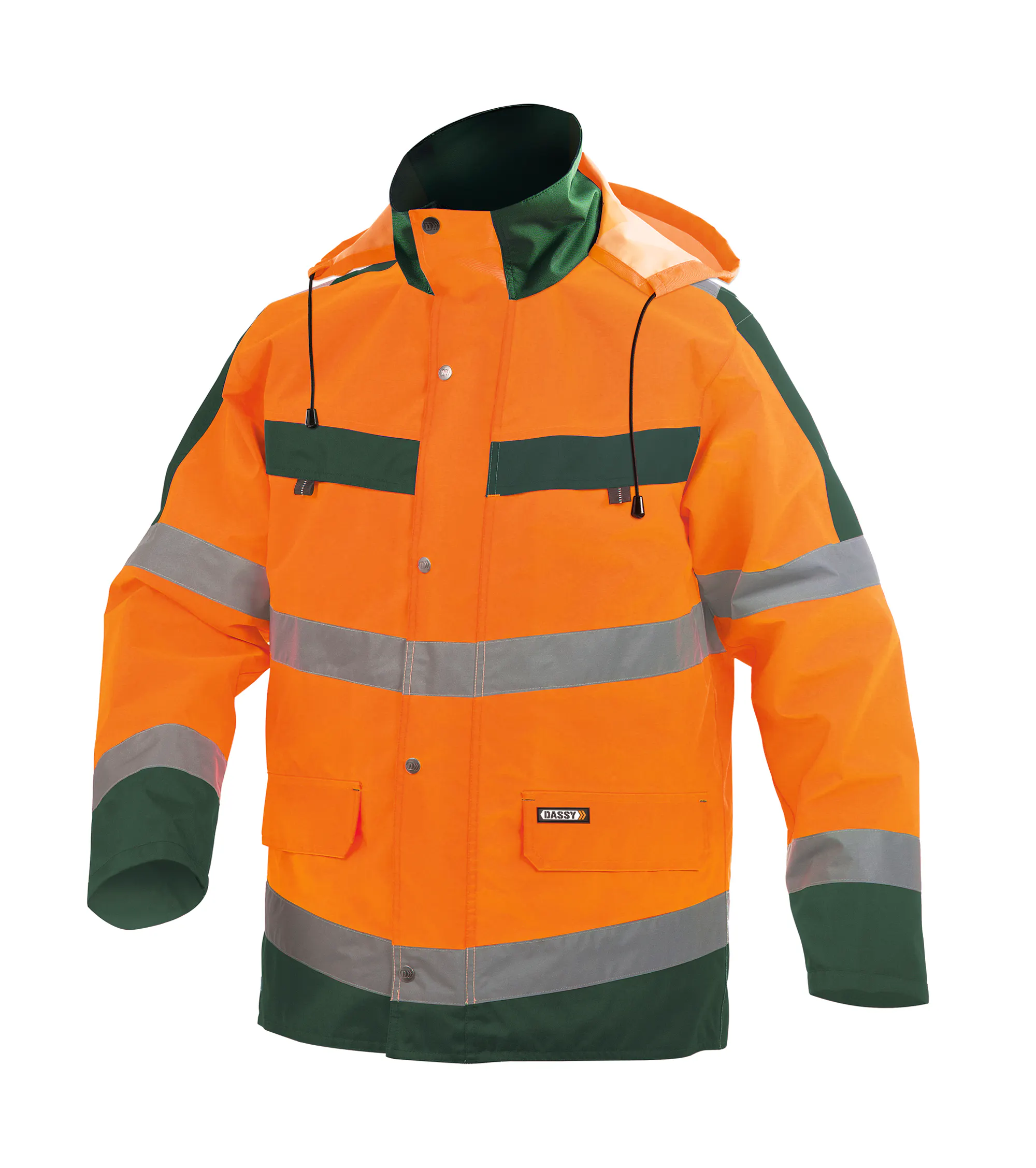 Orange/Grün