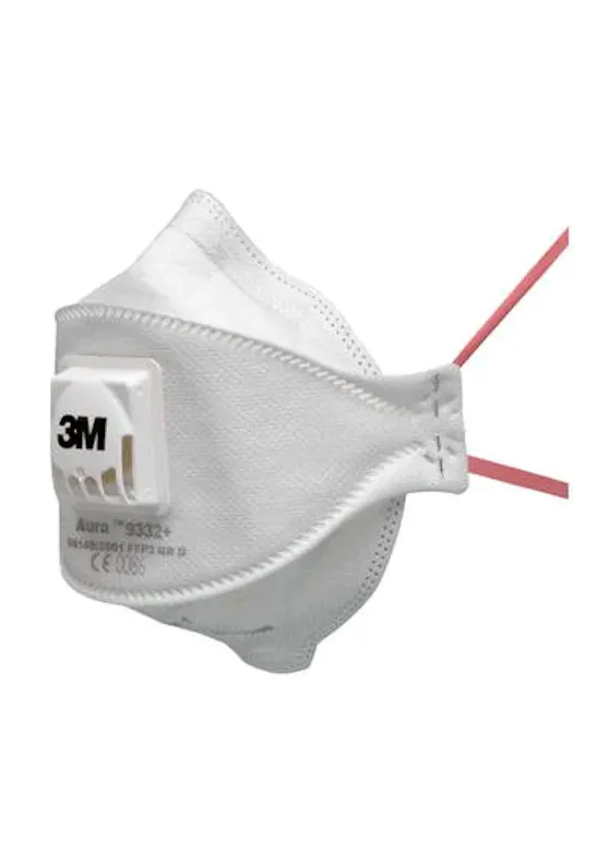 3M 9332+ Aura Stofmasker FFP3 Met Ventiel