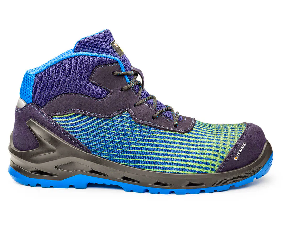 Marineblau/Fluo