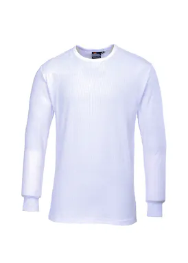 Portwest B123 T-Shirt Thermisch Lange Mouw Verwarmd