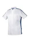 wit/ azur blauw