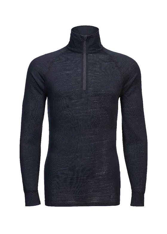 Portwest B184 Baselayer aus Merinowolle, 1/4-Reißverschluss, beheiztes Basisschicht-Top