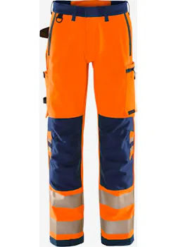 Fristads Stiby High Vis Green broek klasse 2 2645 GSTP miniatuur