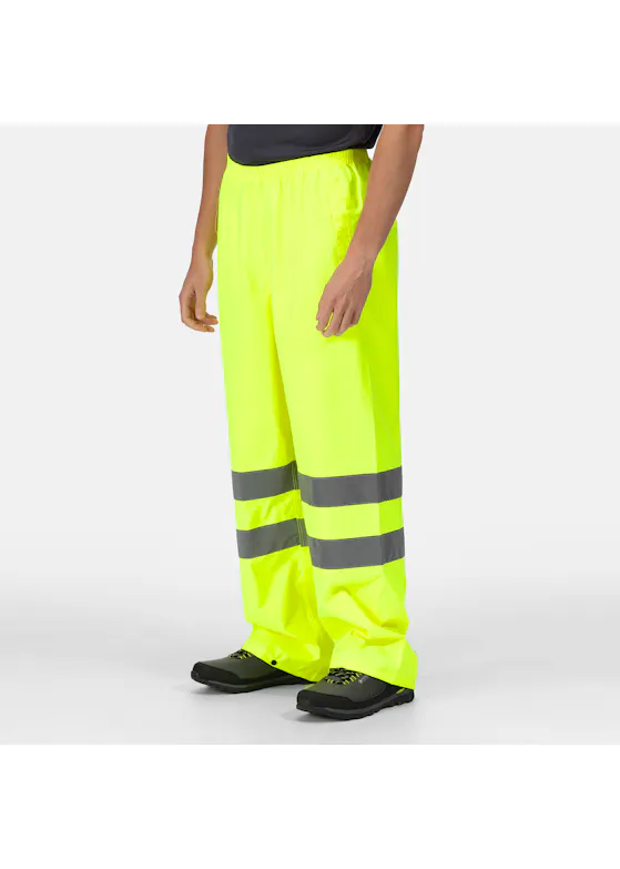 Regatta Pro Hi-Vis Packaway Trousers