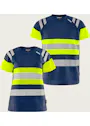 Fristads 7880 T-shirt High Vis Klasse 1 GPST miniatuur