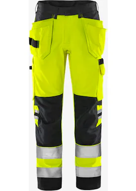 Fristads High vis Green werkbroek klasse 2 2641 GPLU