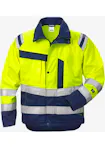 High Vis Geel/Marineblauw