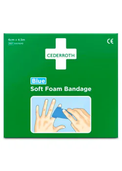Cederroth Soft Foam Bandage Blue 4,5m (14946194)