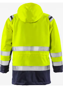 Fristads Flamestat High Vis Airtech® Winterparka Klasse 3 4086 Athr miniatuur