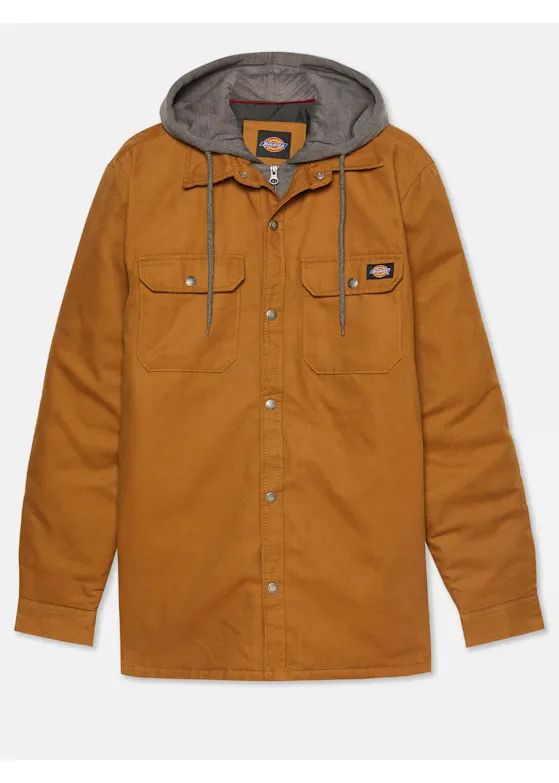 Dickies DK0A4XTI Fleece Hooded Duck Shirt Jack Relaxed