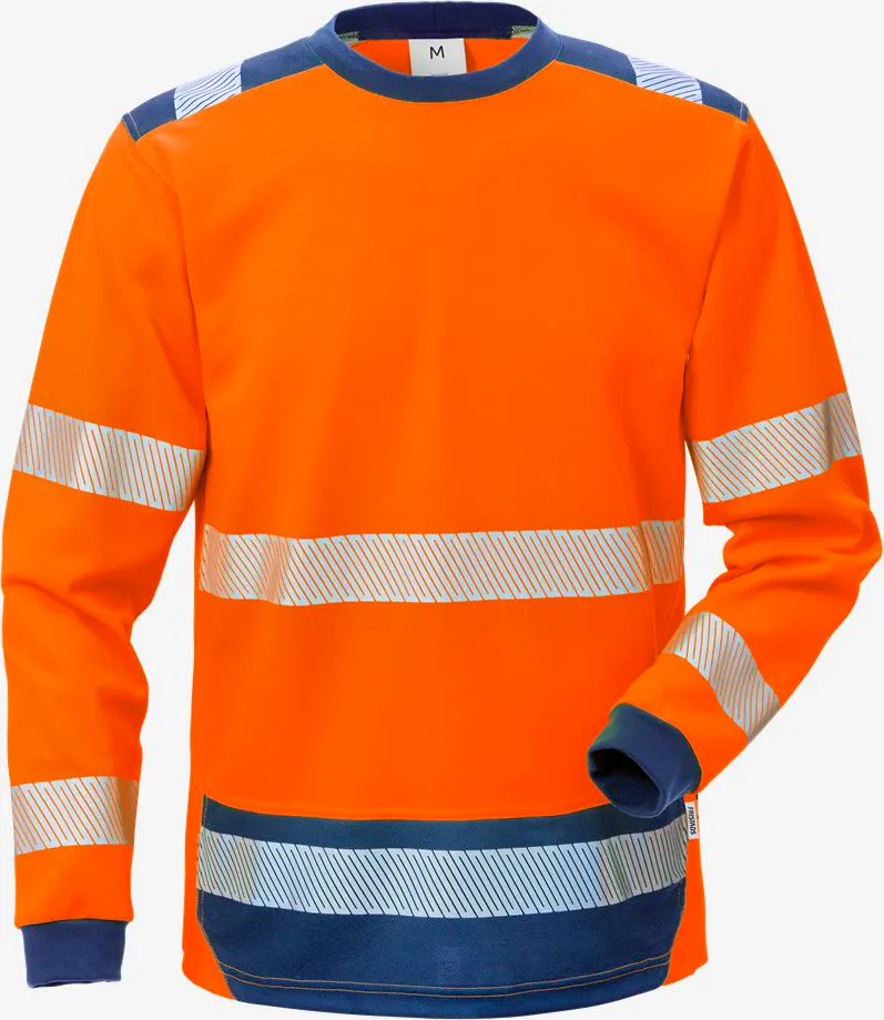 Hi-Vis Oranje/Marineblauw