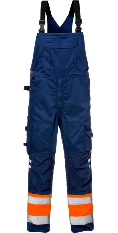 Hi-Vis Oranje/Marineblauw