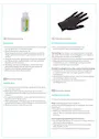 ##Beschermingsset - 2x chirurgisch mondmasker cat. llR | 2 paar Nitril hands. | 1x Desinf. handgel miniatuur