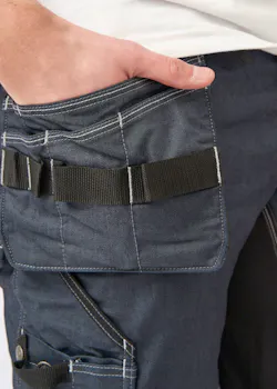Blåkläder 19921141 Short Denim Stretch X1900 miniatuur
