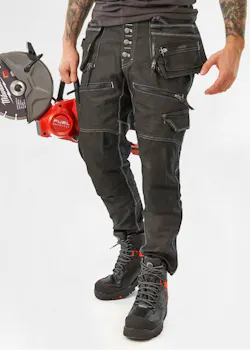 Blåkläder 1999 Baggy Denim Stretch X1900 miniatuur