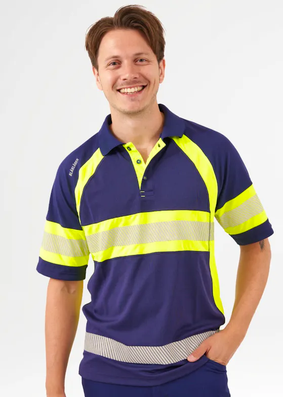 Blåkläder 3338 Poloshirt High-Vis Klasse 1