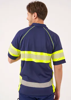 Blåkläder 3338 Poloshirt High Vis Klasse 1 miniatuur