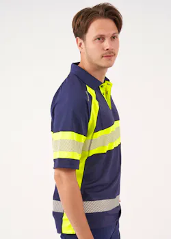 Blåkläder 3338 Poloshirt High Vis Klasse 1 miniatuur