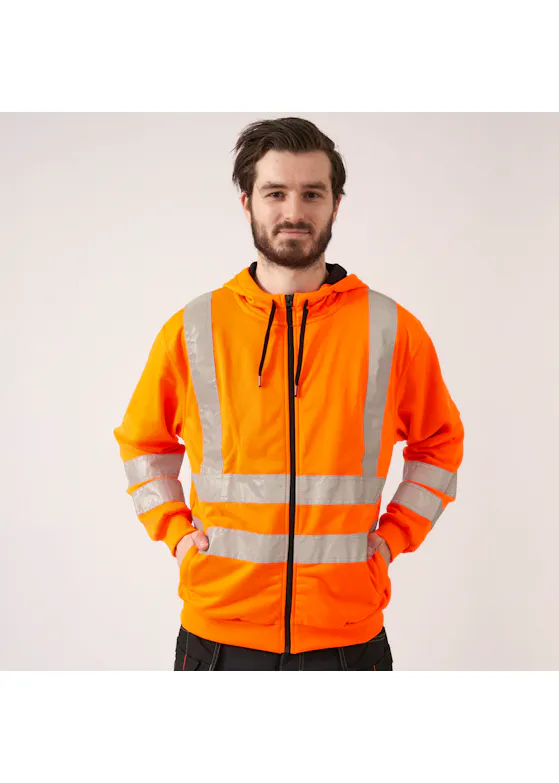 Blåkläder 3346 High-Vis Hooded Sweatshirt