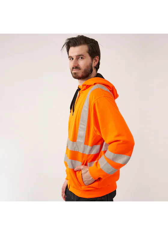 Blåkläder 3346 High-Vis Hooded Sweatshirt
