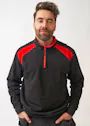Blåkläder 3353 Sweatshirt, bicolor, mit halbem Reißverschluss Vorschaubild