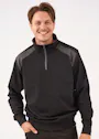 Blåkläder 3353 Sweatshirt, bicolor, mit halbem Reißverschluss Vorschaubild