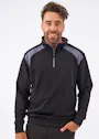 Blåkläder 3353 Sweatshirt, bicolor, mit halbem Reißverschluss Vorschaubild