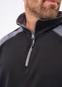 Blåkläder 3353 Sweatshirt, bicolor, mit halbem Reißverschluss Vorschaubild