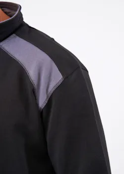 Blåkläder 33531158 Sweatshirt Bi-Colour met Halve Rits Reflecterend Schilder miniatuur