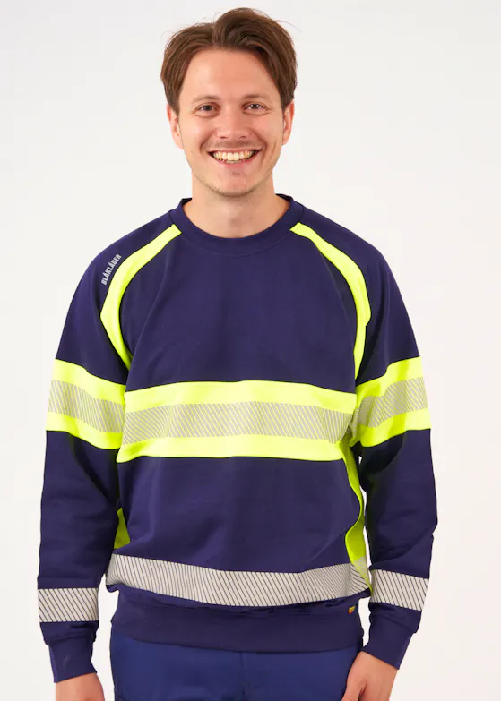 Blåkläder 3359 Sweatshirt High-Vis