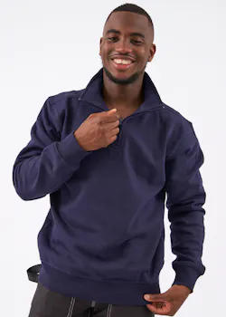 Blåkläder 33651048 Sweatshirt Jersey Halve Rits Regular Fit miniatuur