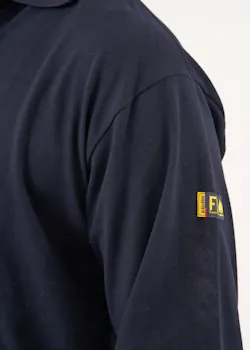 Blåkläder 3374 Vlamvertragende Piqué Polo lange mouw miniatuur