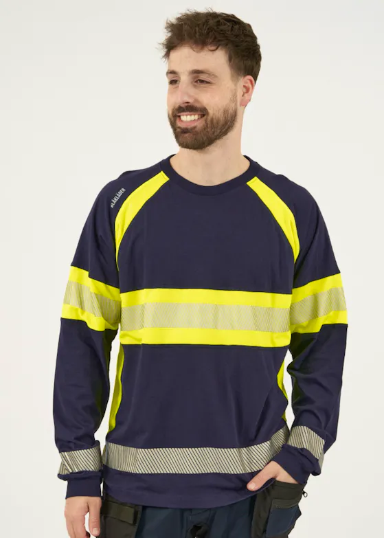 Blaklader 3510 T-shirt Lange Mouwen High Vis