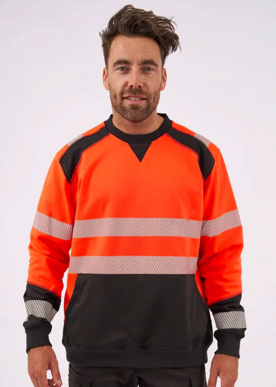 Blaklader 35412528 Sweatshirt High Vis Reflecterend