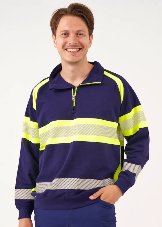 Blåkläder 3553 Sweater High Visibility