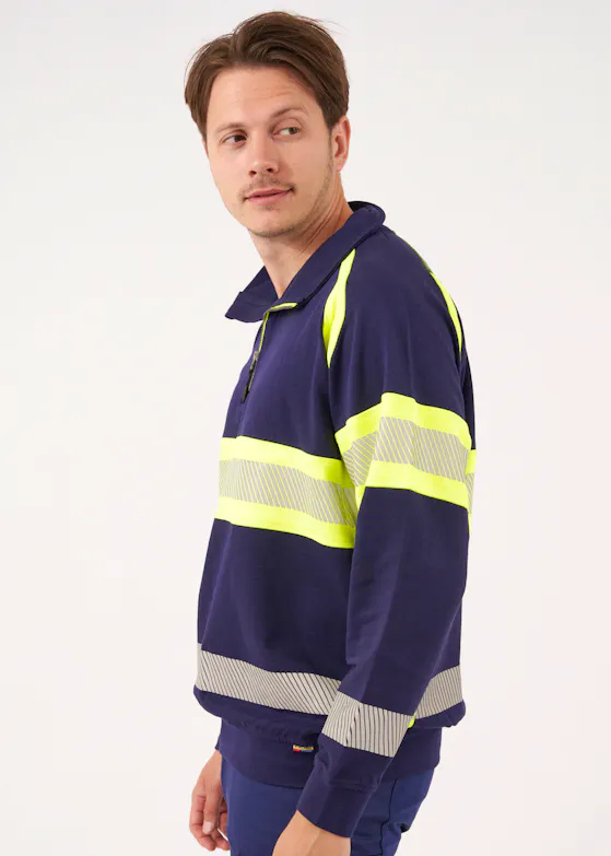 Blåkläder 3553 Sweater High Visibility
