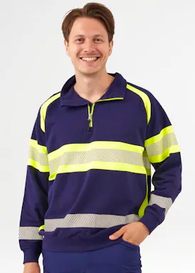 Blåkläder 3553 Sweatshirt High-visibility