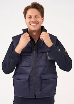 Blåkläder 3801 Gilet sans manches déperlant chauffant thumbnail (vignette)