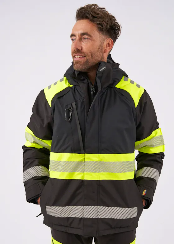 Blåkläder 4480 Herren-Winterjacke High-Vis