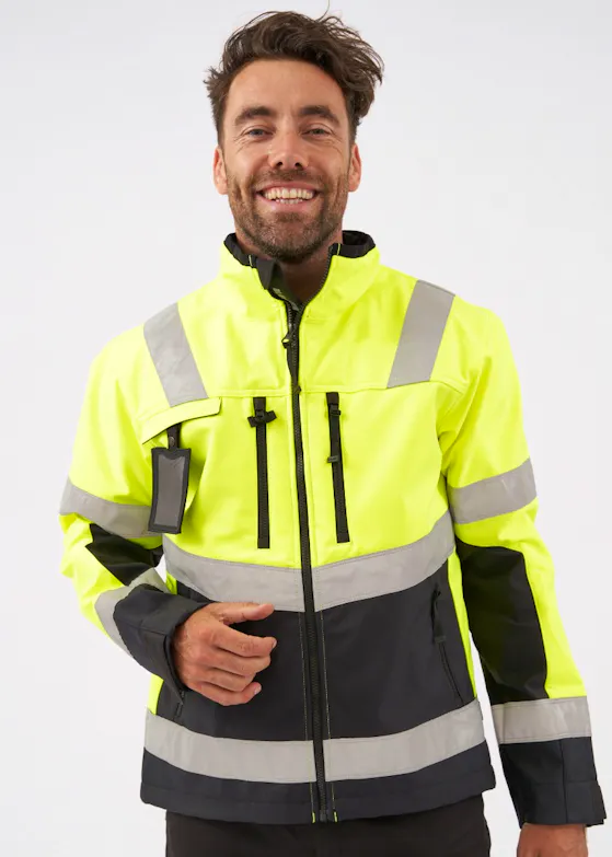 Blåkläder 4900 Softshelljacke High-Vis