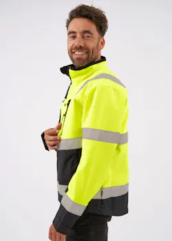Blåkläder 4900 Softshell jack High Vis miniatuur