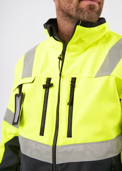 Blåkläder 4900 Softshell jack High Vis miniatuur