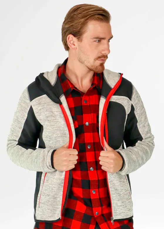 Blåkläder 4930: Strickweste mit Softshell