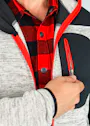 Blåkläder 4930: Strickweste mit Softshell Vorschaubild