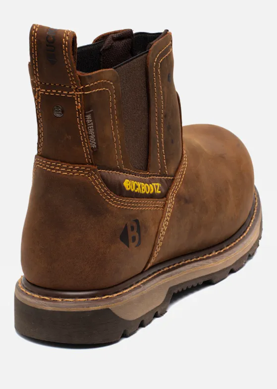 Buckbootz B1180 Slip on SB, dunkelbraun