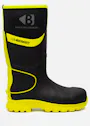 Buckbootz BBZ8000 S5S Arbeitsstiefel, Schwarz/Gelb Vorschaubild
