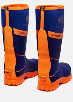 Buckbootz BBZ8000 S5 Werklaars Blauw/Oranje miniatuur