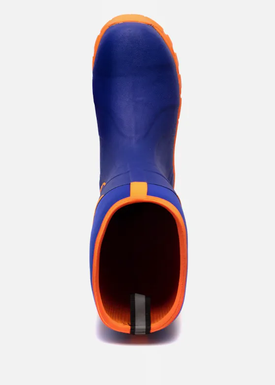 Buckbootz BBZ8000 S5-Arbeitsstiefel, blau / orange