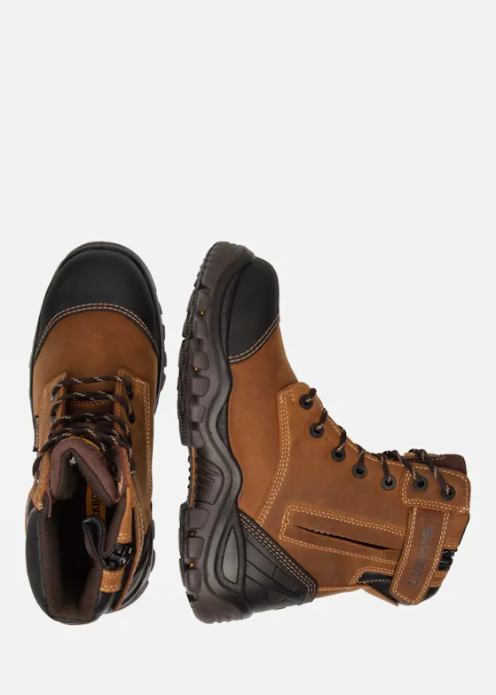 Buckbootz BSH008 S3 Sicherheitsschuh — Braun